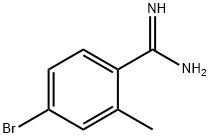 4-BROMO-2-METHYL-BENZAMIDINE Struktur