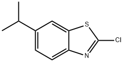 2-Chloro-6-(1-methylethyl)benzothiazole Struktur