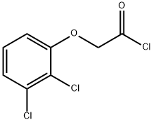 (2,3-dichlorophenoxy)acetyl chloride Struktur