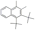 bis(1,1-dimethylethyl)dimethylnaphthalene Struktur