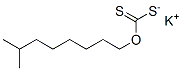 potassium O-isononyl dithiocarbonate Struktur