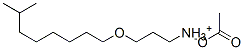 3-(isononyloxy)propylammonium acetate Struktur