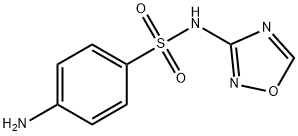 Sulfanilamide, N1-1,2,4-oxadiazol-3-yl- (7CI) Struktur