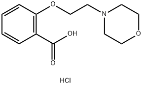 2-(2-MORPHOLIN-4-YL-ETHOXY)-BENZOIC ACIDHYDROCHLORIDE Struktur