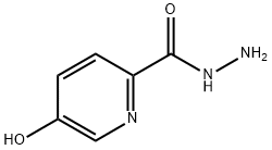 2-Pyridinecarboxylic  acid,  5-hydroxy-,  hydrazide Struktur