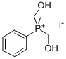 Bis(hydroxymethyl)methylphenylphosphonium iodide Struktur