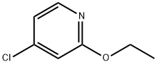 4-Chloro-2-ethoxypyridine Struktur