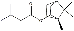 (1S-endo)-bornyl isovalerate Struktur