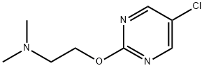 [2-(5-chloro-pyrimidin-2-yloxy)-ethyl]-dimethyl-amine Struktur