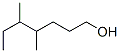 4,5-dimethylheptan-1-ol Struktur