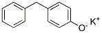 potassium p-benzylphenolate Struktur