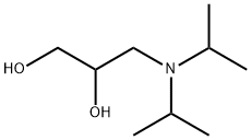 3-DIISOPROPYLAMINO-1,2-PROPANEDIOL Struktur