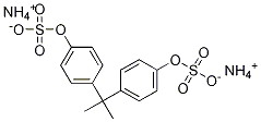 Bisphenol A Bissulfate DiaMMoniuM Salt Struktur