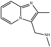 N-METHYL-N-[(2-METHYLIMIDAZO[1,2-A]PYRIDIN-3-YL)METHYL]AMINE Struktur