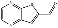 THIENO[2,3-B]PYRAZINE-6-CARBALDEHYDE Struktur