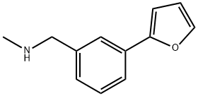 N-[3-(2-FURYL)BENZYL]-N-METHYLAMINE Struktur