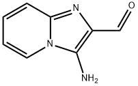 Imidazo[1,2-a]pyridine-2-carboxaldehyde,  3-amino- Struktur