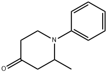 1-N-PHENYL-2-METHYL-PIPERIDIN-4-ONE Struktur