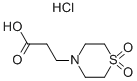 1-DIXOIDE-4-THIOMORPHOLINEPROPANOIC ACID HYDROCHLORIDE Struktur