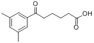 6-(3,5-DIMETHYLPHENYL)-6-OXOHEXANOIC ACID Struktur