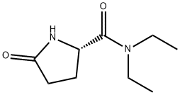 (S)-N,N-diethyl-5-oxopyrrolidine-2-carboxamide  Struktur