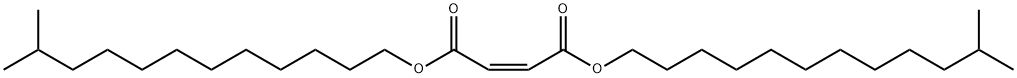 bis(11-methyldodecyl) maleate Struktur