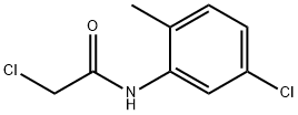 2-CHLORO-N-(5-CHLORO-2-METHYL-PHENYL)-ACETAMIDE Struktur