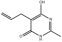 5-ALLYL-2-METHYL-4,6-PYRIMIDINEDIOL Struktur