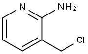 2-AMINO-3-CHLOROMETHYL PYRIDINE Struktur