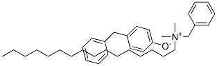 benzyl(hexadecyl)dimethylammonium alpha-phenyl-p-cresolate Struktur