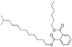 hexyl isotridecyl phthalate Struktur