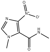 N,1-DIMETHYL-4-NITRO-1H-IMIDAZOLE-5-CARBOXAMIDE Struktur