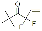 5-Hexen-3-one,  4,4-difluoro-2,2-dimethyl- Struktur