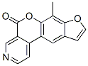 pyrido(3,4-c)-7-methylpsoralen Struktur