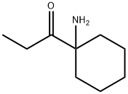 1-Propanone,  1-(1-aminocyclohexyl)- Struktur