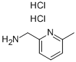 6-METHYL-PYRIDIN-2-YL-METHYLAMINE DIHYDROCHLORIDE Struktur