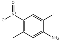 Benzenamine, 2-iodo-5-methyl-4-nitro- Struktur