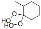 methylcyclohexylidene hydroperoxide Struktur