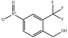 [4-Nitro-2-(trifluoromethyl)phenyl]methanol, 2-(Hydroxymethyl)-5-nitrobenzotrifluoride Struktur