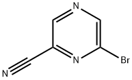 2-BROMO-6-CYANOPYRAZINE Struktur