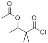 -Hydroxy-a,a-dimethylbutyryl Chloride Acetate Struktur