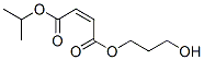 2-hydroxymethylethyl isopropyl maleate Struktur