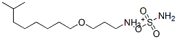 3-(isononyloxy)propylammonium sulphamate  Struktur