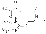 5,N-Diethyl-2-(1H-imidazo(4,5-b)pyridin-2-yloxy)ethanamine ethanedioat e (1:1) Struktur