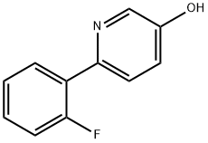 6-(2-Fluorophenyl)pyridin-3-ol Struktur