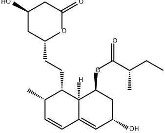 Pravastatin Lactone Struktur