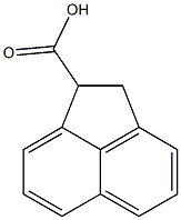 (-)-1-Acenaphthenecarboxylic acid Struktur