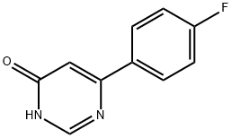 6-(4-Fluorophenyl)-4(1H)-pyrimidinone Struktur