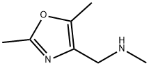 N-[(2,5-DIMETHYL-1,3-OXAZOL-4-YL)METHYL]-N-METHYLAMINE Struktur