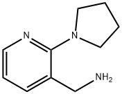 (2-Pyrrolidin-1-ylpyrid-3-yl)methylamine Struktur